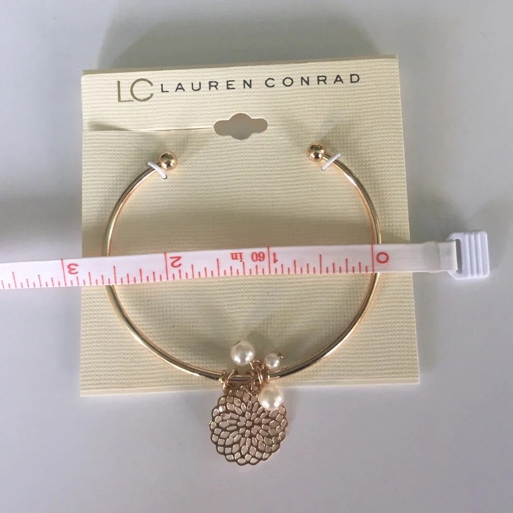 Lauren Conrad Goldtone Open Cuff Bracelet